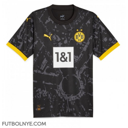 Camiseta Borussia Dortmund Visitante Equipación 2023-24 manga corta
